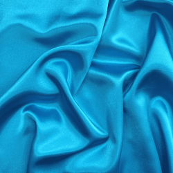 *Ткань Атлас-сатин, цвет Голубой (на отрез)  в Дзержинском