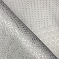 Ткань Оксфорд 300D PU Рип-Стоп СОТЫ, цвет Светло-Серый (на отрез)  в Дзержинском