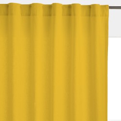 Штора уличная на Трубной ленте (В-220*Ш-145) Желтая, (ткань Оксфорд 600)  в Дзержинском